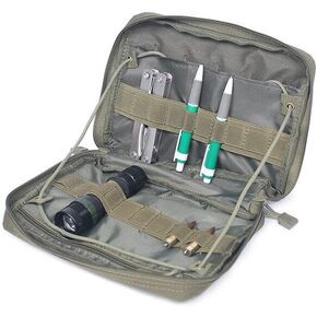 Tactical Admin Molle Pouch, Medical EMT Pouch, Utility EDC Tool Bag, Tactical Bag Attachment Tool Pouch, Hiking Belt Bags