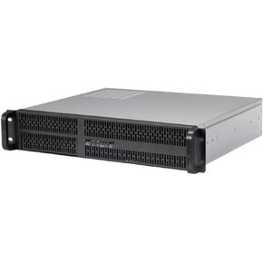 2U Server Case/Rackmount Server Chassis, 4X 3.5/2.5" HDD Bay, 1x 5.25 Device, Micro-ATX Motherboard Support ; Fans: Rear 2X 80mm, Size: 16.9"x3.5"x15.0", RO-SC2U0380X001