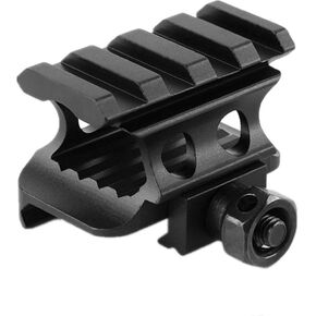 4 Slot Picatinny Riser Mount 1" inch High Profile for Micro Reflex Sight Red Dot Scope
