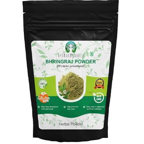 Bhringraj Powder 200 Gm I Bhringaraj Eclipta Alba Powder Promotes Healthy Hair Growth