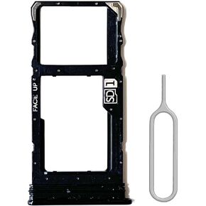 VIESUP SIM Card Tray Slot Holder Replacement for Motorola Moto G Stylus 5G (2021) XT2131 (Color: Emerald) with SIM Card Tray Open Eject Pin