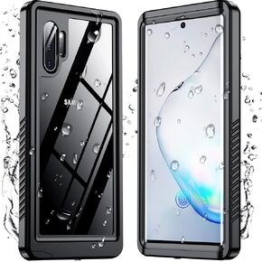 Temdan for Samsung Galaxy Note 20 Ultra Case Waterproof, [Military-Grade Drop Protection] [IP68 Underwater] Full Body Heavy Duty Rugged Shock-Proof Case for Note 20 Ultra 6.9''-Black