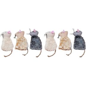 DOITOOL 9PCS Plush for Cats, Simulated Kangaroo Interactive Cat for Indoor Cats Exercise, Plush Cat for Bored Indoor Cats