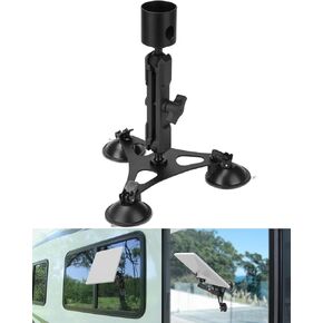 Tiga Starlink Mini Suction Cup Mount - Adjustable Mount for Windows, Skylights, Glass Doors, Etc. - Universally Adjustable Angle - Detachable for Easy Portability - for Use with Original Pipe Adapter