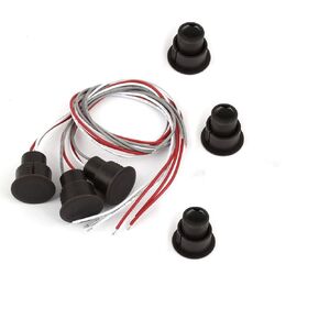 RC-36 Magnetic Door Swith NC+NO Recessed Security Window Door Contact Sensor Alarm Magnetic Reed Switch 3 Sets