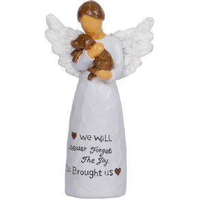 Dog Memorial Gifts for Loss of Dog Memorial Dog Angel Friendship Figurine Pet Sympathy Gifts Passed Away Dog Gifts Dog Remembrance Gift Memorials for Dog Lovers