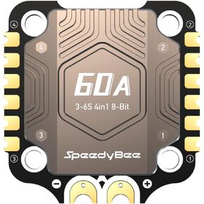 SpeedyBee BLS 60A 30x30 4in1 ESC Board: 3-6S Supported for Speedybee F405 V3 V4 FPV Drone Flight Controller FC Stack