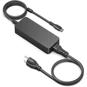 140W USB C Charger Power Adapter HKY PD3.1 GaN 28V 5A Power Supply for HP OMEN Transcend 14 Spectre x360 16" Msi Prestige 14 16 AI Studio Summit E16 AI Studio eero PoE Gateway FSP140-APDAR02 TPN-LA29