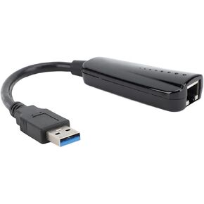 USB3.0 to Ethernet Adapter, USB to RJ45 Fast LAN Wired Network Adapter for Windows 10 8.1 8 7 Vista XP, for OS X, for Linux