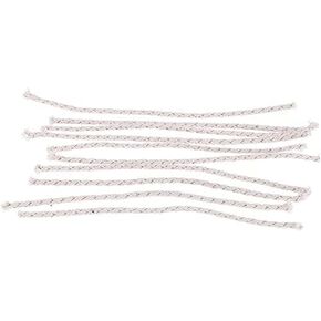 10 Pcs White Replacement for Petrol Lighter Fire Starter Bulk Copper Wire Lighter Cotton Core Wick Kerosene Lighter Accessories Practical Processed Household Supplies, Lighters, Lighters and Matches