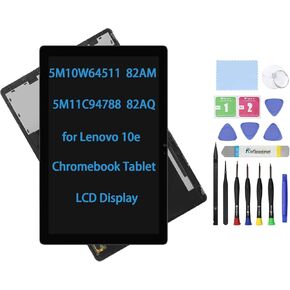 5M10W64511 5M11C94788 10.1" Touch Screen Replacement for Lenovo 10e Chromebook Tablet 82AM 82AQ LCD Display Digitizer Assembly