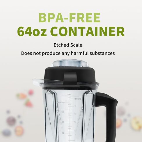 For vitamix Blender 48oz Pitcher for E310 320 Pro200 5200 6300 VM0197 56085etc,with Classic Culinary Creation Explorian Commercial Professional Series,vitamix Blender 48oz Container Cup Jar,3 YR GNTEE in Saudi Arabia