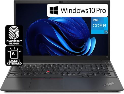 Lenovo ThinkPad E15 Gen 2 Business Laptop FHD 15.6" Display, Intel Quad Core i5-1135G7 (Beats i7-1065G7), 16GB RAM, 512GB NVMe, WiFi 6, Fingerprint, Backlit Keyboard, Win 10 Pro in Saudi Arabia