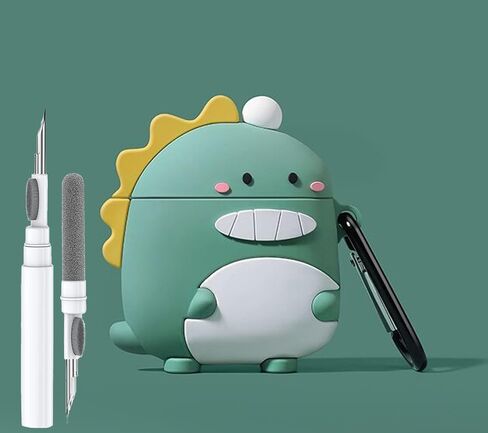 حافظة لطيفة بخياطة لهاتف Galaxy Buds 3 Pro/Buds3، غطاء رائع كرتوني ثلاثي الأبعاد مضحك مع طقم تنظيف وسلسلة مفاتيح لهاتف Samsung Galaxy Buds Pro 3/Buds 3 للأولاد والبنات والأطفال في سن المراهقة، أزرق in Kuwait