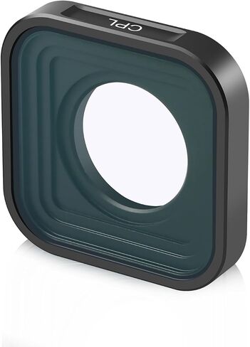 Action Camera CPL Lens Filter for GoPro HERO13 Black /12 Black /11 Black /11 Black Mini /10 Black /9 Black, Ultra Clear CPL Filter for GoPro Hero Series, GoPro Photography Accessories in Saudi Arabia