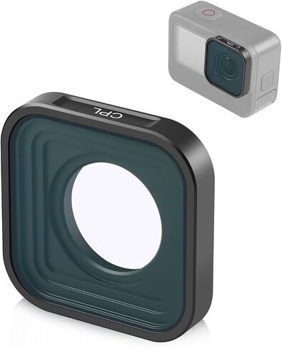 Action Camera CPL Lens Filter for GoPro HERO13 Black /12 Black /11 Black /11 Black Mini /10 Black /9 Black, Ultra Clear CPL Filter for GoPro Hero Series, GoPro Photography Accessories in Saudi Arabia