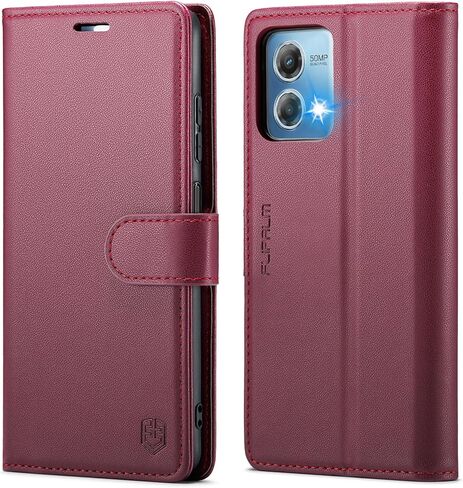 for Moto G Stylus 5G 2023 Wallet Case with RFID Blocking Credit Card Holder,PU Leather Flip Kickstand Shockproof Cover Women Men for Motorola Moto G Stylus 5G 2023 Phone Case(Purple) in Saudi Arabia