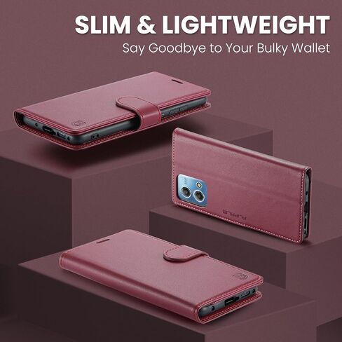 for Moto G Stylus 5G 2023 Wallet Case with RFID Blocking Credit Card Holder,PU Leather Flip Kickstand Shockproof Cover Women Men for Motorola Moto G Stylus 5G 2023 Phone Case(Purple) in Saudi Arabia