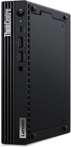 Lenovo ThinkCentre M70q (2024) Business Mini Desktop PC (Intel 6-Core i5-12400T, 32GB RAM, 1TB SSD) 2 x 4K Monitor Support, Wi-Fi 6, Ethernet, DP, USB-C, 3-Yr WRT, Win 11 Pro, Black in Saudi Arabia