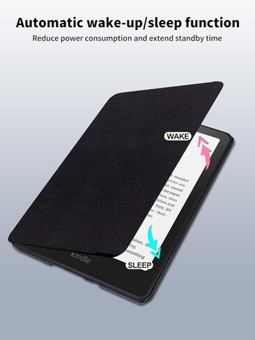 لغطاء حافظة Amazon Kindle Paperwhite وKindle Colorsoft Signature Edition الجديد كليًا، حافظة NOUKAJU لجهاز Kindle Paperwhite مقاس 7 بوصات الجيل الثاني عشر 2024، خاصية النوم/الاستيقاظ التلقائي، مقاومة للسقوط، مضادة للخدش in Saudi Arabia