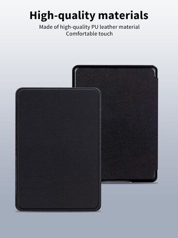 لغطاء حافظة Amazon Kindle Paperwhite وKindle Colorsoft Signature Edition الجديد كليًا، حافظة NOUKAJU لجهاز Kindle Paperwhite مقاس 7 بوصات الجيل الثاني عشر 2024، خاصية النوم/الاستيقاظ التلقائي، مقاومة للسقوط، مضادة للخدش in Saudi Arabia