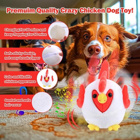 Interactive Dog Toys, Tennis Balls for Dogs with Pop Songs and Recording Mode, Rechargeable Active Self Moving Ball for Small/Medium/Large Puppy Dogs to Keep Them Busy, Dog Toys for Boredom Exercise in Saudi Arabia