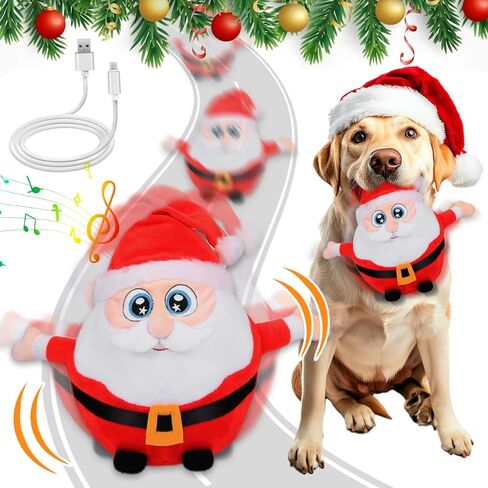 Interactive Dog Toys, Tennis Balls for Dogs with Pop Songs and Recording Mode, Rechargeable Active Self Moving Ball for Small/Medium/Large Puppy Dogs to Keep Them Busy, Dog Toys for Boredom Exercise in Saudi Arabia