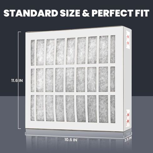 83544 2FV803 2FR00801 HEPA & Carbon Filter for Perfect Fry Ventless Deep Fryers PFA570 PFC570 - Odor & Grease Removal, Easy Replacement (83544 Filter) in Saudi Arabia