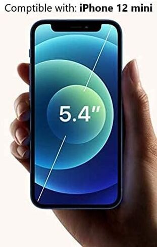 مجموعة حافظة BELTRON لهاتف iPhone 12 وiPhone 12 Pro، حافظة حماية نحيفة لكامل الجسم ومشبك حزام دوار 3 في 1 مع مسند/حامل بطاقة لهاتف iPhone 12 6.1 بوصة (2020) in Kuwait