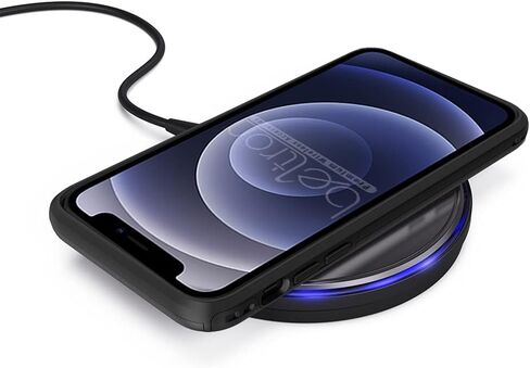مجموعة حافظة BELTRON لهاتف iPhone 12 وiPhone 12 Pro، حافظة حماية نحيفة لكامل الجسم ومشبك حزام دوار 3 في 1 مع مسند/حامل بطاقة لهاتف iPhone 12 6.1 بوصة (2020) in Kuwait