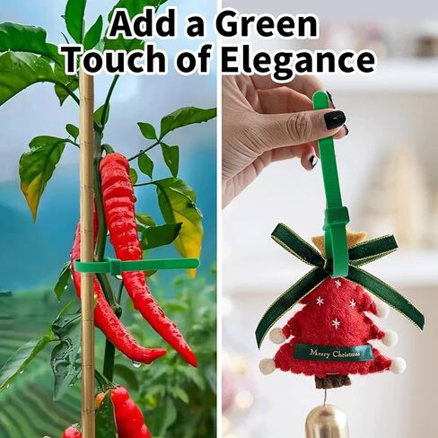 SOOOEC 200 Pack Reusable Green Zip Ties Assorted Sizes 6+8+10+12 Inch UV Resistant, Black Zip Ties Heavy Duty Outdoor Releasable Round Ending No Hurt, Cable Ties Reusable Tie Wraps Indoor Non Slip Off in Saudi Arabia