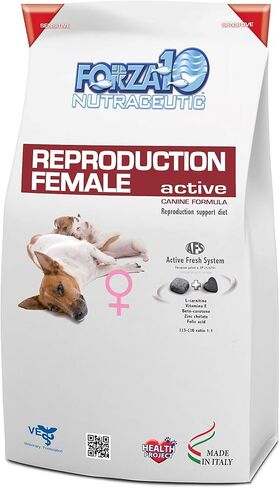Forza10 Active Reproduction, Female, Dry Dog Food, 18 Pounds, Helps Reproductive Issues, Breeding, Male Dog Infertility and mating Issues in All Dog Breeds. in Saudi Arabia