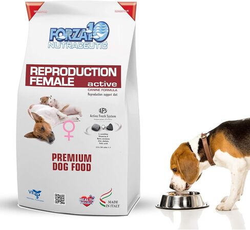 Forza10 Active Reproduction, Female, Dry Dog Food, 18 Pounds, Helps Reproductive Issues, Breeding, Male Dog Infertility and mating Issues in All Dog Breeds. in Saudi Arabia