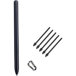 Galaxy Book 4 Pro 360 Pen for Samsung Book Pro 4 360 S Pen for Samsung Galaxy Book 4 360 Stylus Pen with Pen Nibs Replacement (Silver)