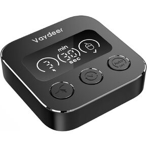 Vaydeer Smart Mouse Jiggler, X3 Plus Undetectable Mouse Mover by IT, Auto Running When AFK, Auto Stop When Mouse in use, Plug and Play with LED Display, 3 Tracks, Undetectable Mouse Shaker Wiggler
