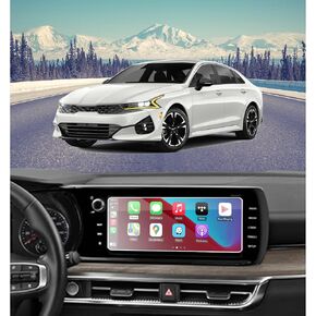 (2 Pack Screen Protector for 2022 2023 2024 Kia K5 DL3 GT/EX/GT-Line 10.25 Inch HD Anti-Fingerprint 9H Hardness Tempered Glass Protective Film Car Radio Accessories