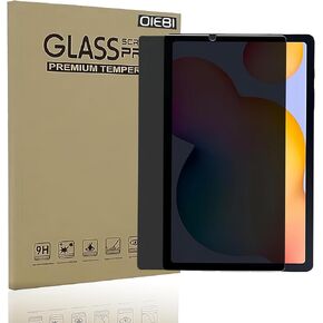 Privacy Screen Protector for Samsung Galaxy tab S6 lite 10.4 Inch 2024/2022/2020(SM-P620/P625/P613/P619/P615/P610), Anti-Spy Tempered Glass Film, 1 Pack
