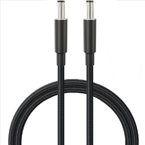 Starlink Mini DC Power Cable,Dual DC Plug Power Cable,Replacement Power Cable for Starlink Mini,Male to Male Barrel Jack Charging Cord,Working Best with 100W+ Source(6.5FT/2M)