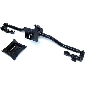 Bar type monitor Mount to fix on both driver's and passenger's seat headrests of vehicle Headrest Mount sturdy aluminum alloy frame