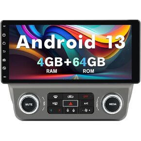4GB+64GB Car Stereo for Chevrolet Chevy Camaro 2010 2011 2012 2013 2014 2015, Android 13 Head Unit Upgrade Support WiFi Bluetooth 4G Online GPS Navigation Wireless CarPlay Android Auto