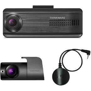 Thinkware F200 PRO Full HD 1080P WiFi Dash Cam (كاميرا أمامية وخلفية، 32 جيجابايت، أسلاك صلبة، هوائي GPS) (متجدد) in Kuwait