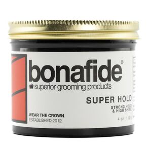 Bona Fide Pomade, Super Hold, 4 oz.