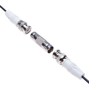 BNC Coupler Female to Female Connector Bnc to Bnc Adapter for CCTV Camera Video SDI/BNC Coax Cable Plug Extension Double Ended Female Socket Adapter