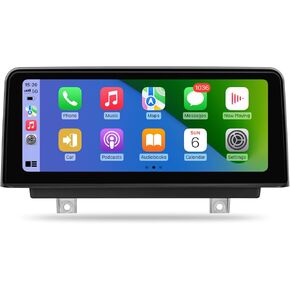 10.25 inch Linux Car Multimedia Player Screen for BMW F30 F31 F34 NBT Wired Wireless CarPlay Android Auto Touchscreen Upgrade Original Stereo Radio System 3/4 Series 328i 320i Radio(2013-2016)