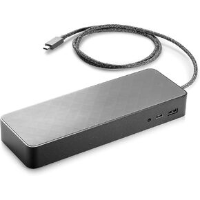 HP 2UF95UT#ABA Universal - Docking Station - 2 x DP - for Elite X2, Elitebook 1030 G1, 1040 G3 and More - Black