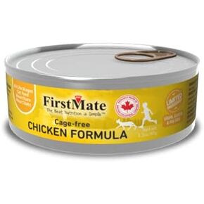 FirstMate Pet Foods FI22021 3.2 oz FirstMate Lid Chicken Cat Food - Pack of 24