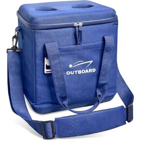 Soft Cooler, 30 Can Insulated Leakproof Cooler Bag, Portable Cooler with Cupholders, 6-Layer Waterproof Bag Fits Tall Bottles, Cans, Lightweight Lunch Bag for Camping, Travel, Beach, Picnic