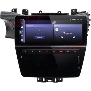 12.3" Android 12 Car Radio for Maserati GT GC GranTurismo 2007-2017 Auto GPS Navigation Carplay Stereo 8.8" Air Conditioner-Carbon Fiber-LHD