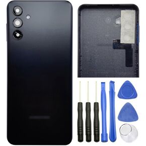 غطاء بديل للباب الخلفي Ubrokeifixit Galaxy A13 5G A136 لهاتف Samsung Galaxy A13 5G SM-A136U A136U1 A136W 2021 6.5 بوصة (A136U-أسود)