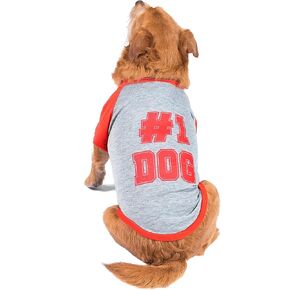 The Dodo #1 Dog T-Shirt for Dogs, Size Medium; Black Dodo Print, Everyday Apparel for Dogs, Cute Dog Tee, Cute Clothes for Dogs, The Dodo for Dogs Collection